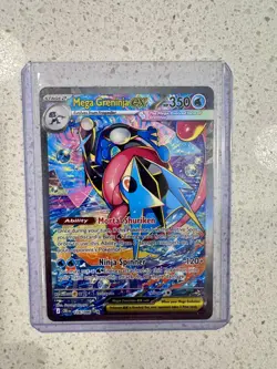 Mega Greninja ex SIR 116/086 Chaos Rising Special Illustration Rare Pokemon TCG - Image 1