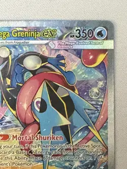 Mega Greninja ex SIR 116/086 Chaos Rising Special Illustration Rare Pokemon TCG - Image 4