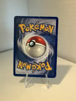 WotC Magneton 9/102 Base Set Holo Rare English 1999 Pokemon TCG DAMAGED - Image 2