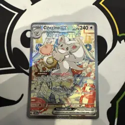 Cinccino Ex 119/086 Pokemon Card TCG English Sir NM Condition - Image 1