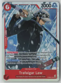 Trafalgar Law PRB02-002 One Piece Premium Booster -The Best- Vol. 2 NM - Image 1