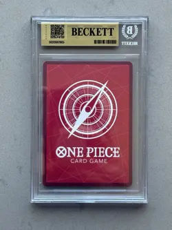 BGS 10 ~ Monkey D. Luffy Alternate Art Leader OP09-061 Gear 5 One Piece OP09 - Image 2