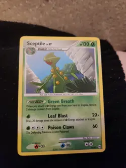 POKEMON TCG SCEPTILE 30/99 EXCELLENT NON HOLO RARE ARCEUS - Image 1