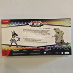 Pokemon - Prismatic Evolutions - Lucario EX and Tyranitar EX Premium Collection - Image 2