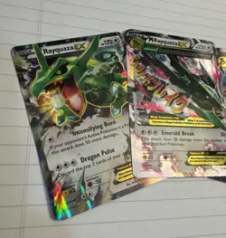 Rayquaza XY Roaring Skies Lot Rayquaza EX 75/108 & Mega Rayquaza 76/108 & 61/108 - Image 2