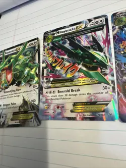 Rayquaza XY Roaring Skies Lot Rayquaza EX 75/108 & Mega Rayquaza 76/108 & 61/108 - Image 5
