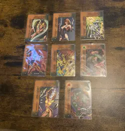 Classic OverPower Marvel Lot Of 8 Any Character One Per Deck Ability Cards MINT - Image 1