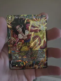 Twin Onslaught SS4 Son Goku BT5-055 SR Foil Dragon Ball Super Card Game | NM - Image 1