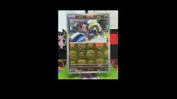 HITMONLEE (MASTER BALL PATTERN) 106/165 SV2A: POKEMON CARD 151 HOLO UNCOMMON NM - Image 2