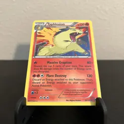 Pokemon TCG Typhlosion Breakthrough Holo Rare Card 20/162 LP Condition - Image 2
