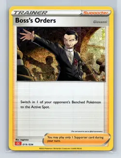 Trading Card Game Classic #019/034 Boss's Orders (CLC) - Image 1