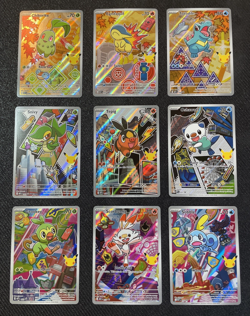 Pokemon First Partner Illustration Collection Series 2 Promo Full 9 Card set A4 - Image 1