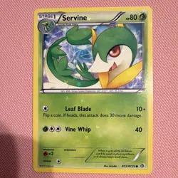 Legendary Treasures Radiant Collection 3-Card Lot Snivy, Servine, Serperior NM - Image 4