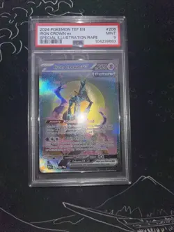 PSA 9 Pokemon Temporal Forces Holo SIR Iron Crown EX 206/162 MINT Condition!! - Image 2