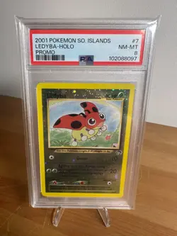 Ledyba 7/18 — PSA 8 — Southern Islands Promo — Rare Vintage Pokemon Card - Image 1