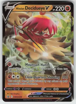 Hisuian Decidueye V - Promo SWSH: Sword & Shield Promo Cards SWSH238 Pokemon - Image 1