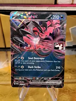 Yveltal Ex Holo Prize Pack Series 9 Promo Pokemon Card NM/LP 053/088 POR - Image 1
