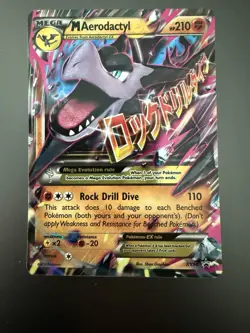 M Aerodactyl EX XY98 Promos 2016 Pokemon Card Rare NM - Image 1
