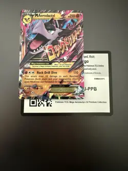 M Aerodactyl EX XY98 Promos 2016 Pokemon Card Rare NM - Image 3