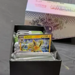 Pokemon TCG Prismatic Evolutions Bulk 119 And Perfect Order 200 Cards W/ Sleeves - Image 2