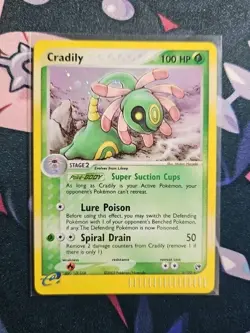 Cradily 3/100 Holo Rare EX Sandstorm E Series Pokemon Card LP Condition - Image 1