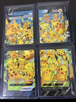 POKEMON TCG - Pikachu V SWSH139-142 (4 card promo) - Image 1