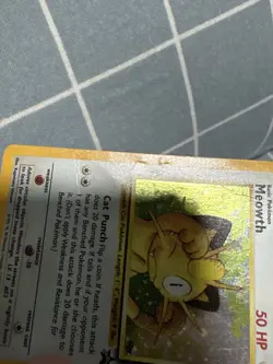 Pokemon TCG Meowth Black Star Promo Holo Rare Card #10 - Image 4