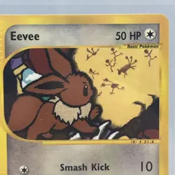 Pokemon TCG Eevee Skyridge E-Card Common 54/144 2003 Basic 50 HP English LP - Image 2