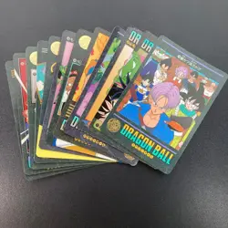 Dragon Ball Carddass Visual Adventure 12 Card Set EX Condition Collectible - Image 1