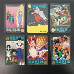 Dragon Ball Carddass Visual Adventure 12 Card Set EX Condition Collectible - Image 4