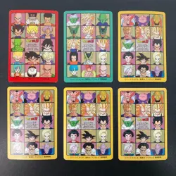 Dragon Ball Carddass Visual Adventure 12 Card Set EX Condition Collectible - Image 5