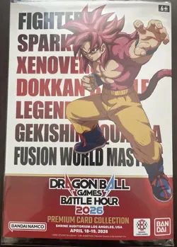 Bandai Namco Dragon Ball Battle Hour 2026 Premium Goku 8 Energy Marker Cards - Image 1