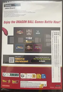 Bandai Namco Dragon Ball Battle Hour 2026 Premium Goku 8 Energy Marker Cards - Image 2