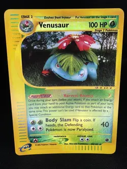 Venusaur Reverse Holo - 68/165 Expedition Base Set English Pokemon Card - 2002 - Image 1