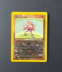 Hitmonchan Best of Game #2 Reverse Holo Pokemon Promo - Image 2