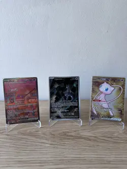 Pokemon 151 UPC Promo Set Mew SVP 053, Mewtwo SVP 052, Metal Mew 205/165 Sealed - Image 2
