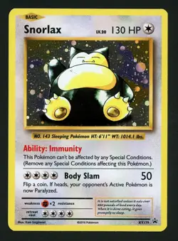 Snorlax NM XY179 - Holo XY Promo - Pokemon - Image 1