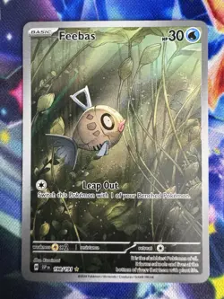2024 Pokemon SV Surging Sparks SSP EN Feebas #198/191 - Image 1