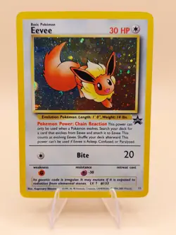 Eevee Holo Pokemon Black Star Promo #11 WOTC 1999-2000 - Image 1