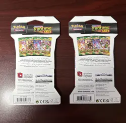Pokemon Sword And Shield Evolving Skies Sleeved Booster Packs SEALED LOT OF 2 - Image 2