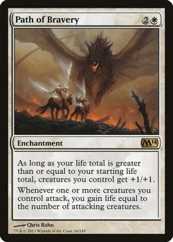Path of Bravery - NM - R - MTG - Image 1