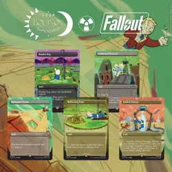 MTG Secret Lair X Fallout: Points of Interest NONfoil Set Sealed x1 - Image 1