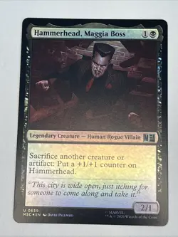 Hammerhead, Maggia Boss *FOIL* - Commander: Marvel Super Heroes - 659 - LP/NM - Image 1