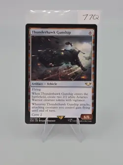 Thunderhawk Gunship 40K #167 Commander NM Regular Magic The Gathering Mtg Rare - Image 3