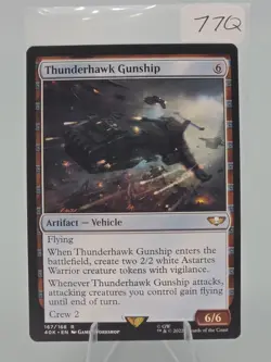 Thunderhawk Gunship 40K #167 Commander NM Regular Magic The Gathering Mtg Rare - Image 4