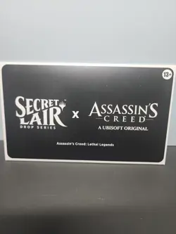 MTG Secret Lair X Assassin’s Creed: Lethal Legends Non Foil Sealed - Image 1