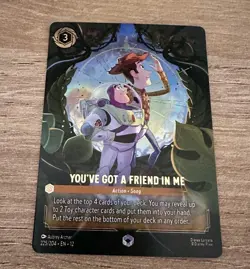 You've Got a Friend in Me 2026 Disney Lorcana: Wilds Unknown Enchanted #225/204 - Image 1