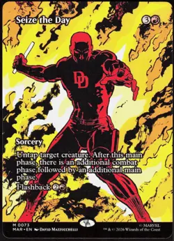 Seize the Day (Borderless) [MAR - 73]ENMagicMarvel Universe Eternal-Legal - Image 1
