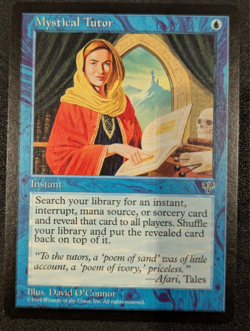 Mystical Tutor - Mirage - NM - MTG - Magic the Gathering - Blue - Instant - Image 1