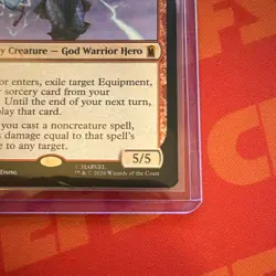Thor, God of Thunder 156 MTG MSH Marvel Super Heroes Regular NM - SHIPS FAST! - Image 3
